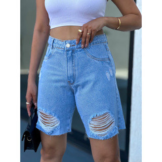 Bermuda Jeans Feminina 8122