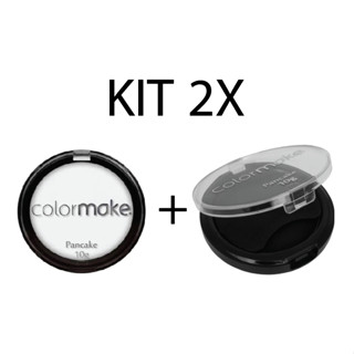 Kit 2 pancakes 1 preto e 1 branco