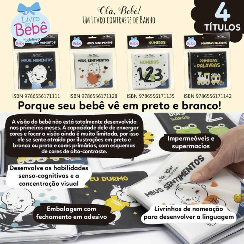 Um livrinho Contraste de Banho: