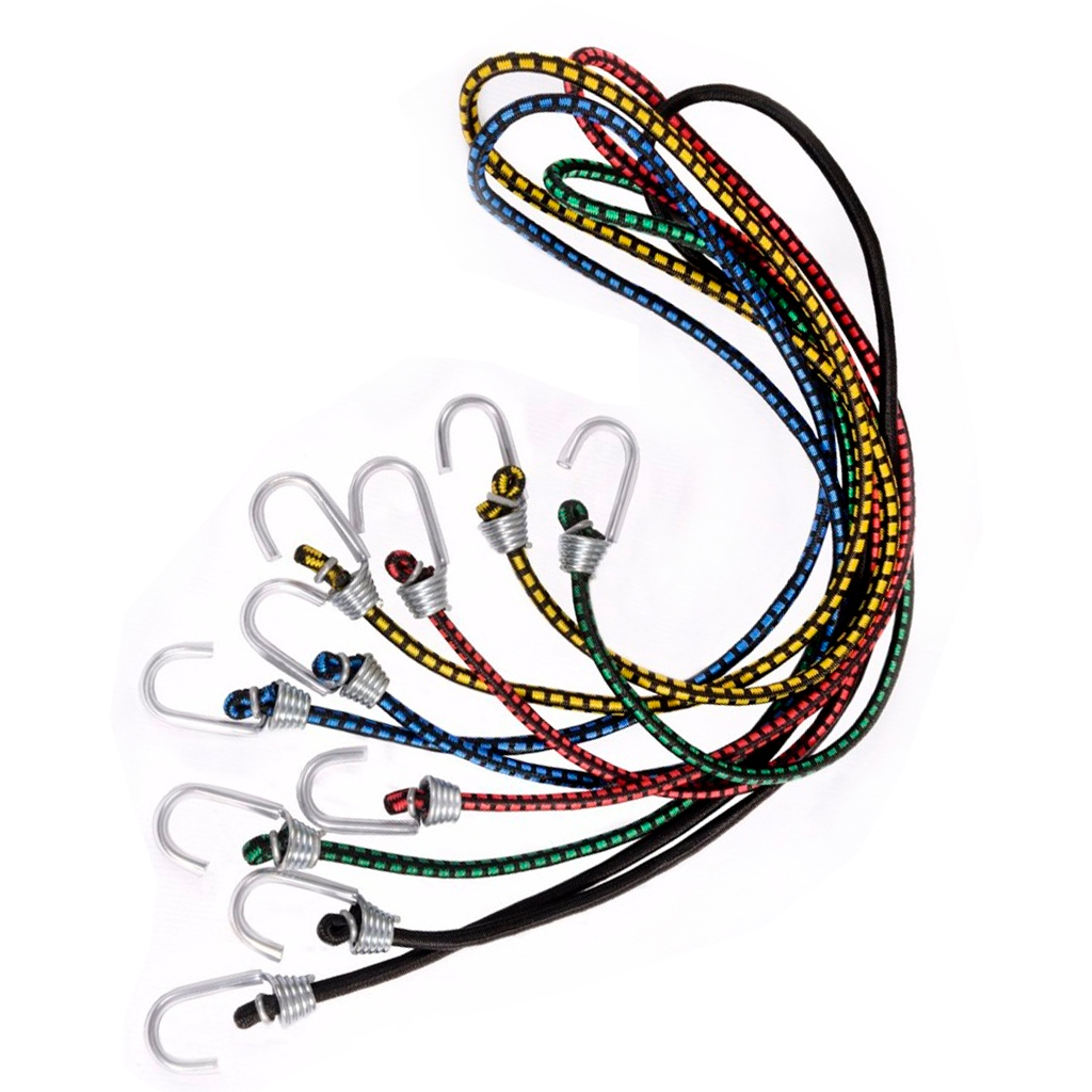 Extensor Elástico Gancho De Ferro Cores Sortidas Vários Tamanhos Pacote Com 10 Unidades em Oferta na Shopee