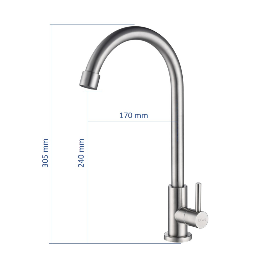 Reparo Peça Torneira Linha Inox Nox Doan