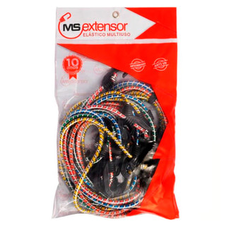Extensor Elástico Com Gancho Plástico Colorido Pacote Com 10 Unidades em Oferta na Shopee