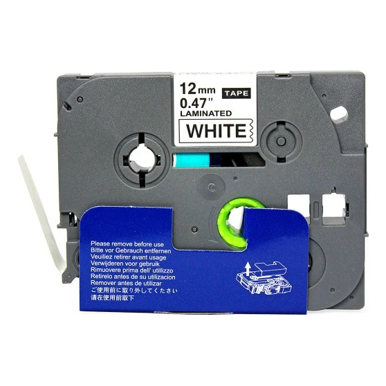 Fita Rotulador Tzc Tze Tz Brother 231 12mm Compatível Rotuladora Etiquetador Etiquetadora Laminada Adesivo