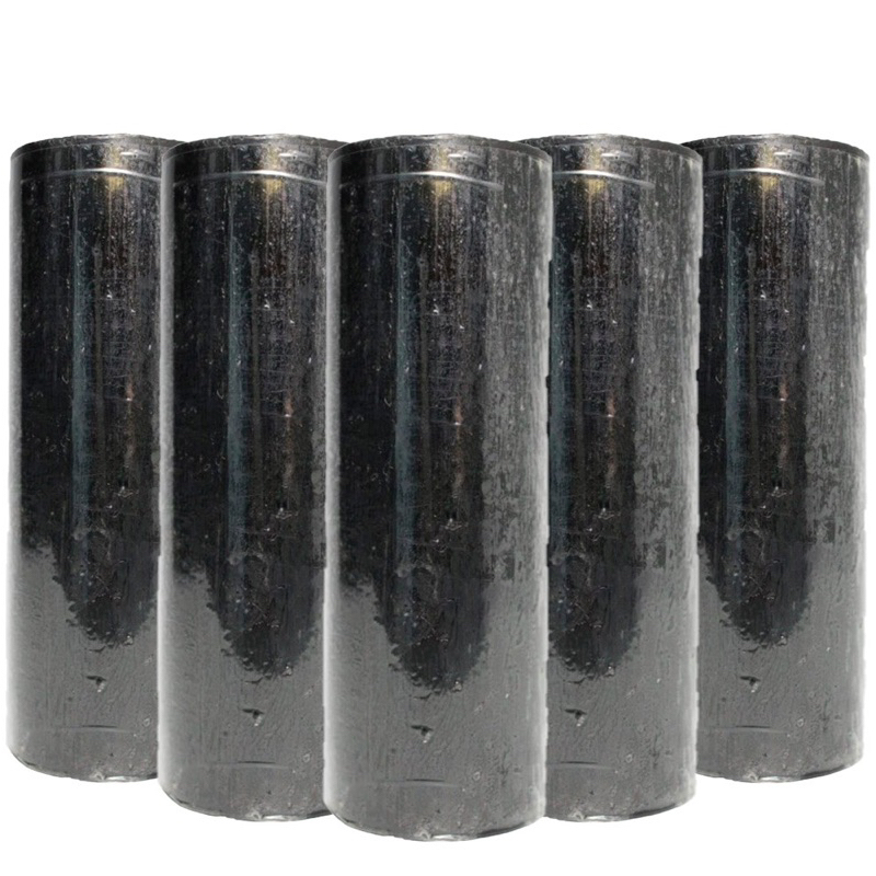 Vela Votiva de 7 Dias Preta 250gr - 12 Unidades