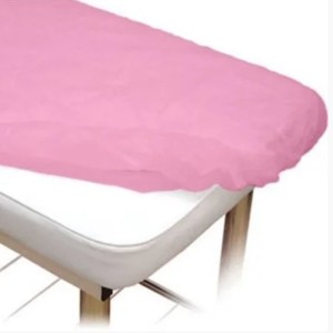Lençol Rosa Descartável Sanfonado c/10 - Dejamaro