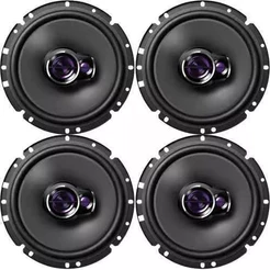 Kit 4 Alto Falante Pioneer Ts-1760br 6 Polegadas Triaxial