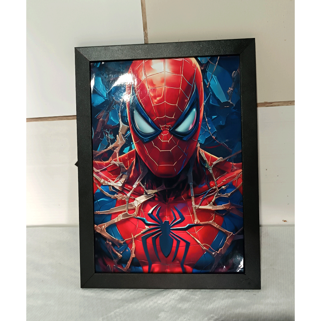 Quadros Decorativos moldura Spider-man, Homem Aranha, Marvel, Série, Avengers, Amazing Spider-Man, Marvel em Oferta na Shopee