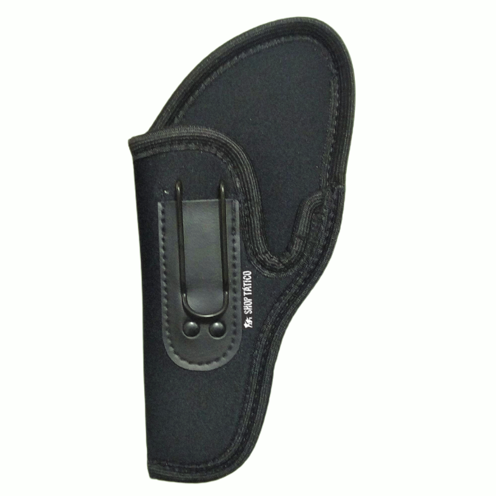 Coldre Neoprene Revolver 38 3 Polegadas 5 Tiros Canhoto