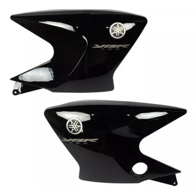Aba Tanque Ybr Factor 2009 2010 2011 2012 Preta C/ Adesivos em Oferta na Shopee