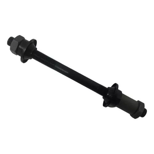 Eixo Traseiro Furado 3/8 X 145mm Com Espaçador Bike Blocagem