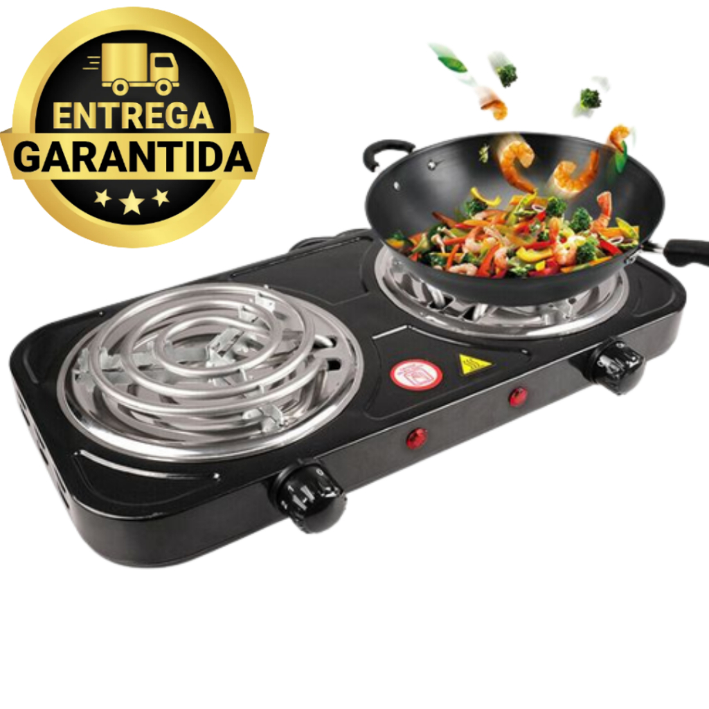 Fogão Elétrico Novos 2 Bocas - 2.000 WATTS - 220v/ Eletrodomésticos/Fogareiro/Potatil/Mesa