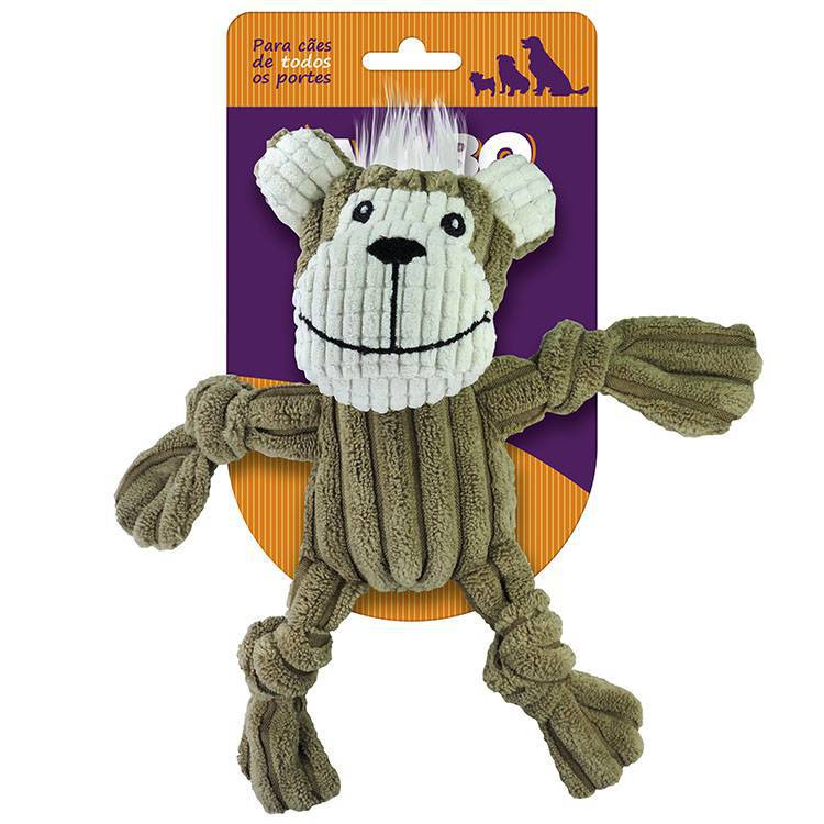 Brinquedo para Cachorro Pelúcia Knot Mini Nó Jambo Mordedor
