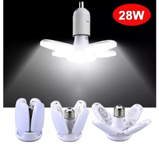 Lâmpada Led Com Temporizadora 28W Pétalas Dobrável Para Teto Doméstico