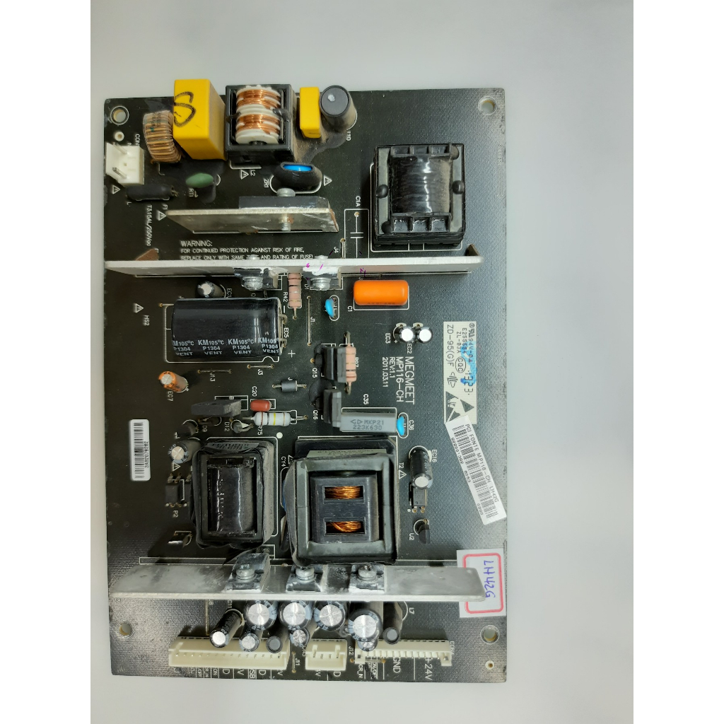 placa da fonte tv cce lh42g / mp116-ch