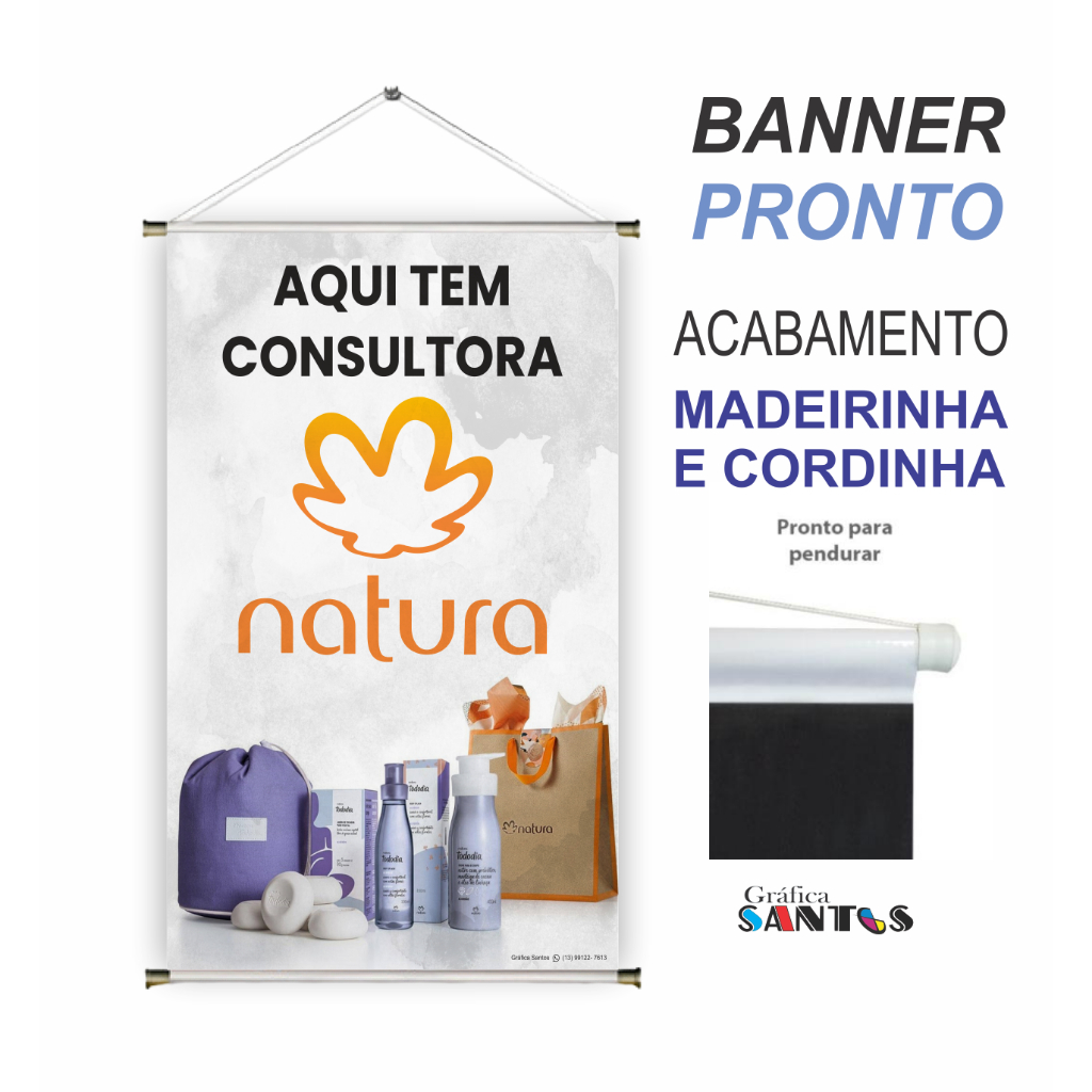 Banner pronto tema: (CONSULTORA/REVENDEDOR/NATUR...) BA 367 (obs. NÃO HÁ POSSIBILIDADE DE MUDANÇA NA ARTE)