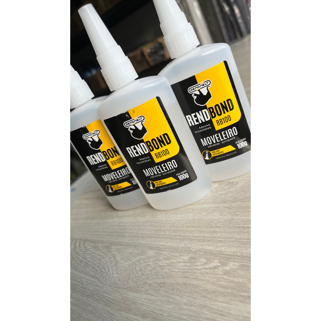 Cola Instantânea Rendbond Ultrarrápida 100g em Oferta na Shopee