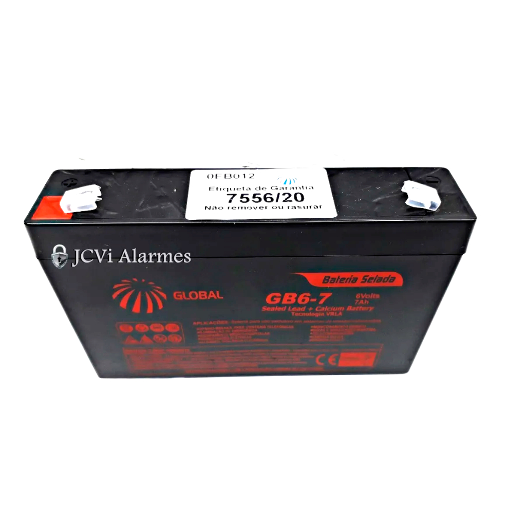 Bateria 6v 7ah P/ Carro Elétrico Infantil Bmw X5 6v - Biemme