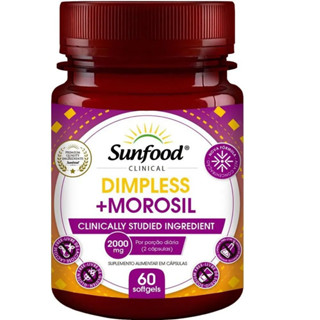 Dimpless + Morosil reduz celulite 2000mg 60caps Sunfood