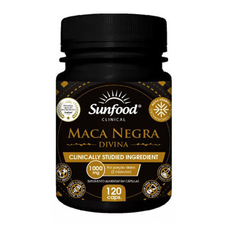 Maca Negra Divina 1000mg 120caps Sunfood
