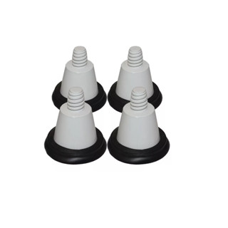 Pé Nivelador Anti Vibração Máquina Brastemp/Consul Mais Alta 4 Un