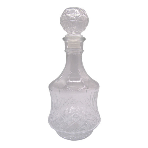 Garrafa Licor Em Vidro Para Whisky Licor E Vinho Decoração