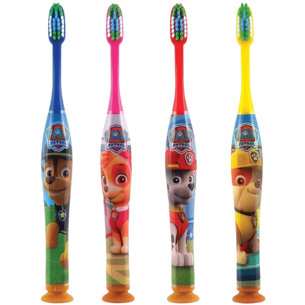 Escova Dental Infantil Patrulha Canina C/ Ventosa 2 unidades Gum - Escolha