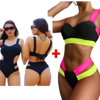Biquini Blogueira Feminino + Maio Feminino Super Lindo