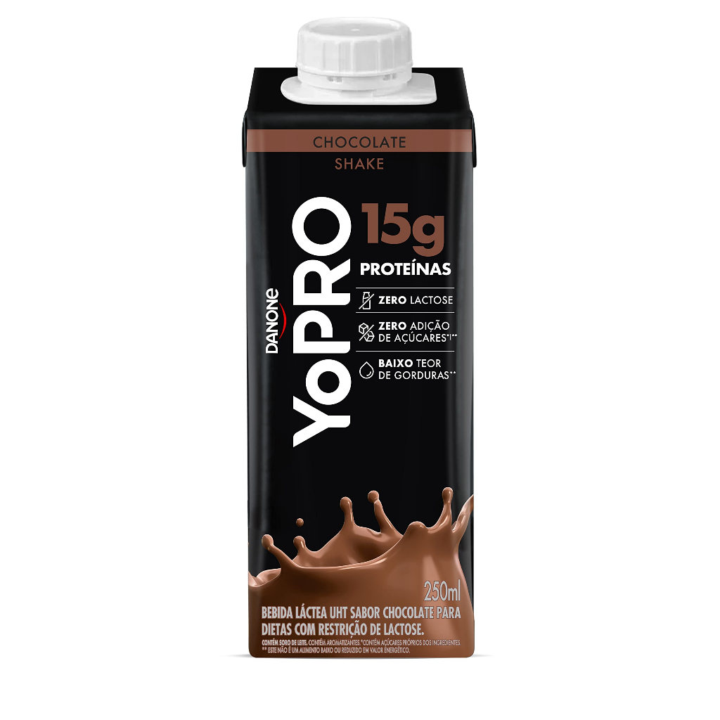 YoPRO Bebida Láctea UHT Chocolate 15g de proteínas 250ml