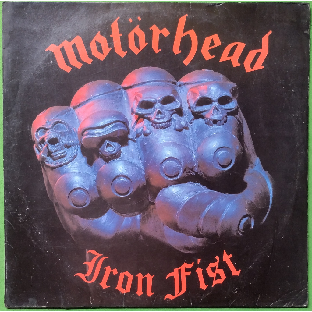 Lp Motorhead Iron Fist 1983 Com Encarte Nacional Vinil