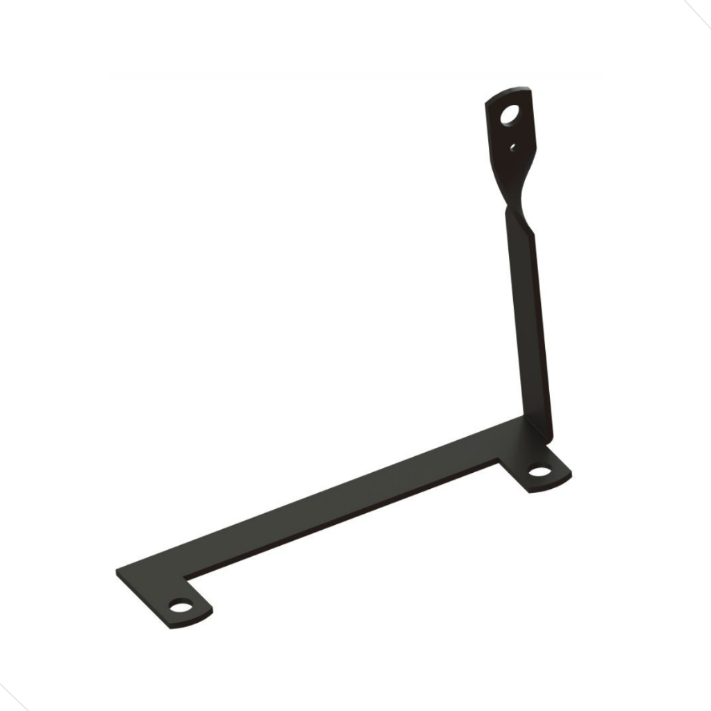 Suporte Antena Px Caminhão Scania 2019 Stream Line Carona Aço Galvanizado Steelbras Preto