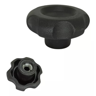Kit Manipulo Femea Preto 45mm com rosca 3/8 1/4 5/16 5 Unidades em Oferta na Shopee