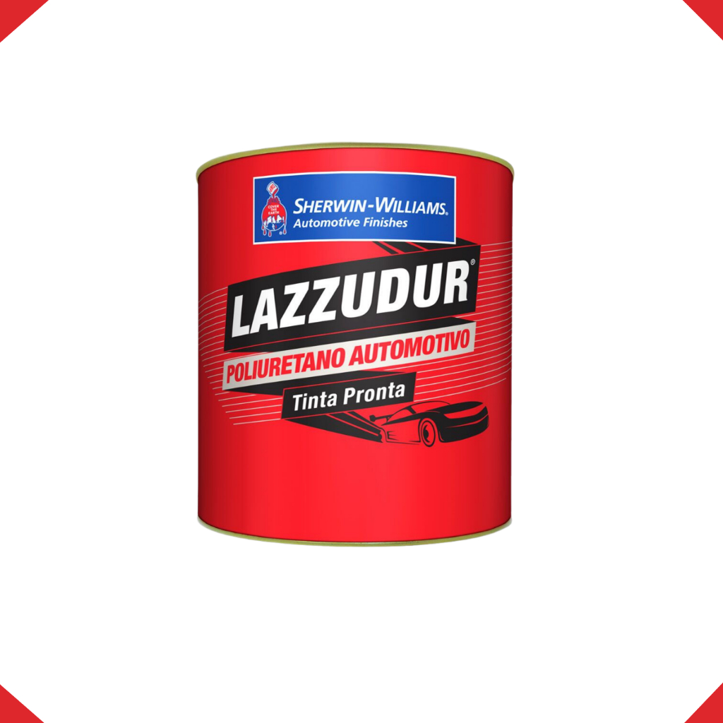 Tinta Automotiva Pu Branco Puro || Lazzudur 675ml em Oferta na Shopee