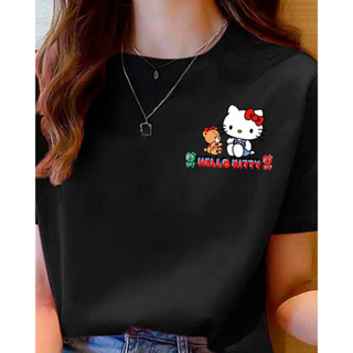Camiseta Feminina Hello Kitty Friend