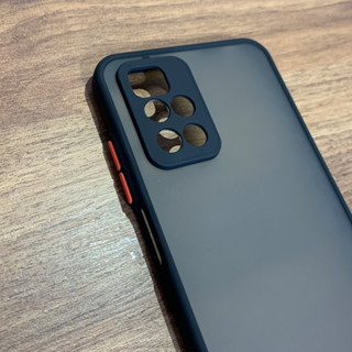 Capa Capinha Case Translúcida Fosca Preta Xiaomi Redmi 10