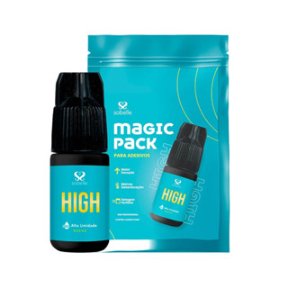 Cola Para Alongamento De Cílios Alta Umidade High Sobelle 3ml Para Extensão De Cílios Fio A Fio E Volume Russo