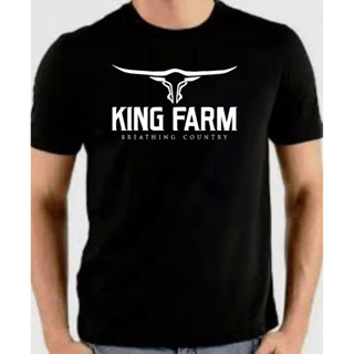 Camiseta King Farm 100%Algodão malha Premium