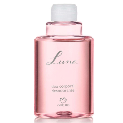 Refil Desodorante Corporal Luna ou Essencial Supreme feminino 100ml. Natura
