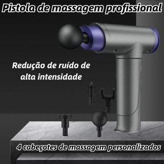 Pistola de massagem Elétrico Profissional Muscular Massageador Mini Portátil Alta Frequência