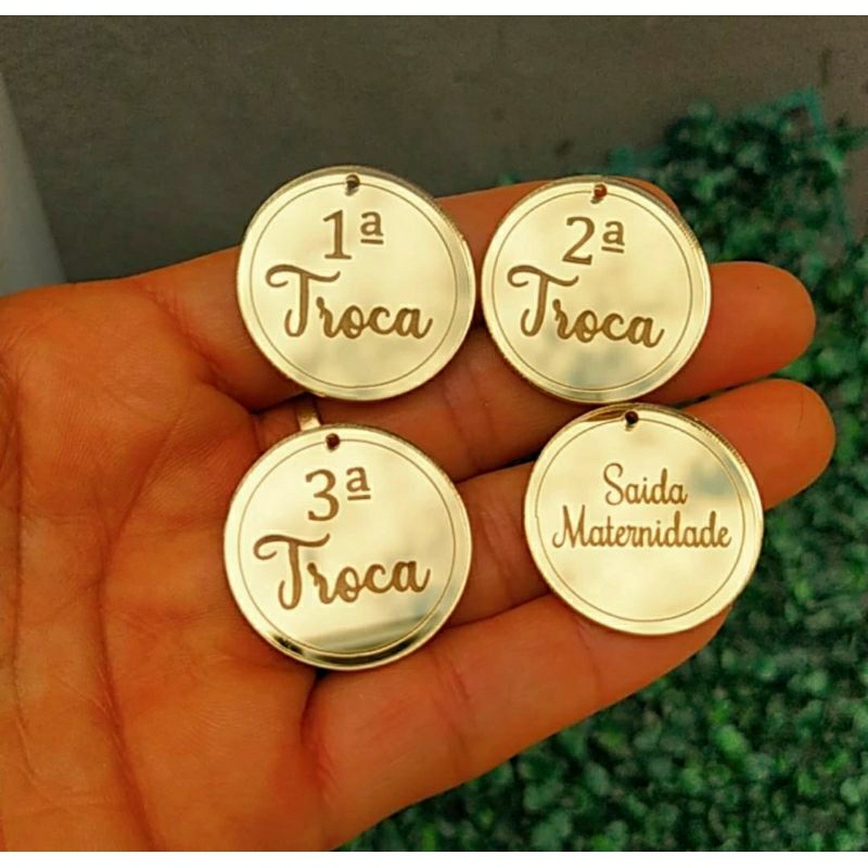 KIT  TAG 1/2/3/4 e Saída Maternidade em Oferta na Shopee