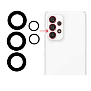 Kit 5 Lentes de vidro da Câmera traseira Compativel com A53 5g