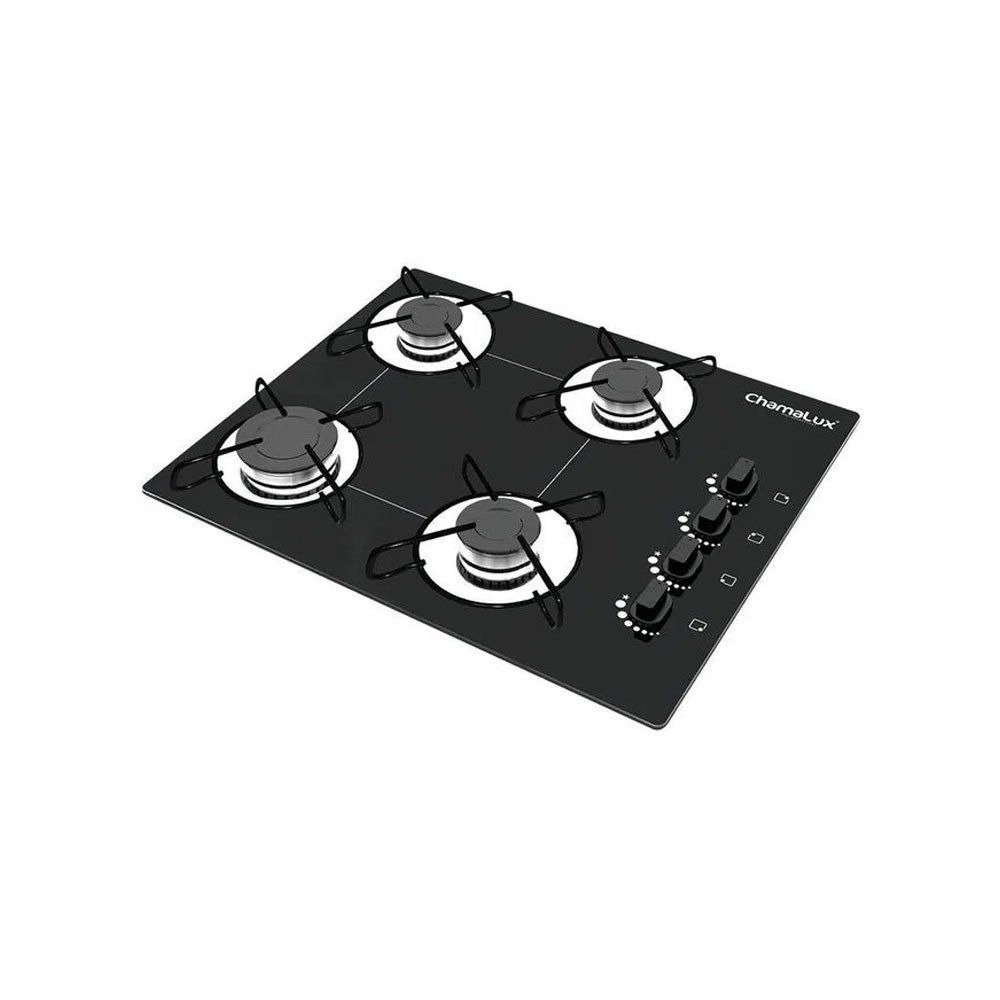 Cooktop 4 Bocas à Gás Chamalux Automático Plus