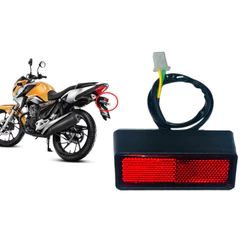 Olho De Gato Luz Placa Fan Titan160 Fan 125 2014/ Fan Titan 150 2014/ Plasmoto 11017 G76