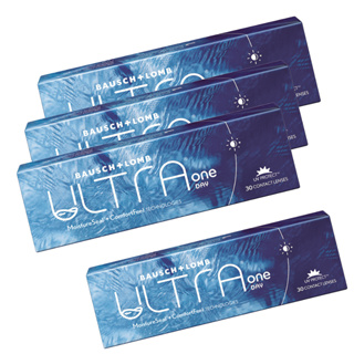 Lente De Contato Ultra 1 Day Uso Diário - 03 Caixas + 01 em Oferta na Shopee