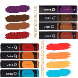 Caixa Com 10 Cápsulas de café para todos os Modelos de maquinas Delta Q Original - Envio Imediato Escolha Sabor