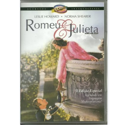 Dvd Romeu E Julieta 1936 - George Cukor - Norma Shearer - lacrado