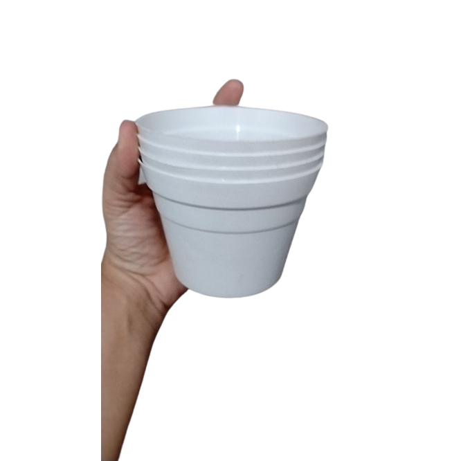 Kit com 5  Vasos 11 Pote na cor que você desejar para plantas Orquídeas rosa do deserto Suculentas Cactos Lembrancinhas aniversários chá revelação chá de bebê festas eventos potes datas comemorativas Envio em 12 horas após a compra no ponto de coleta