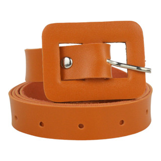 Cinto Feminino Fivela Quadrada Couro Sintético Básico CF01