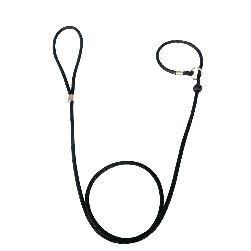 Coleira Guia Unificada Adestramento 6mm 1,50m Cães Passeio Enforcador Porte 3 Tamanhos Reforçada