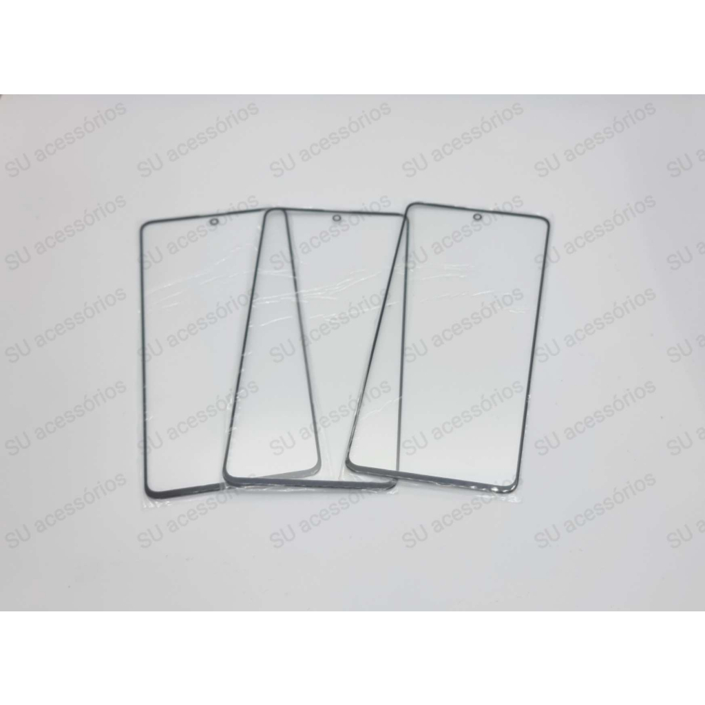 Vidro Tela Sem/ Touch Para Celular de SAM A51 A71 Somente Vidro de Frente