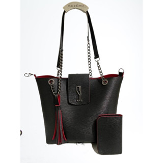 Bolsa feminina Sacola acompanha porta cartao Moderno Luxosa Promoção